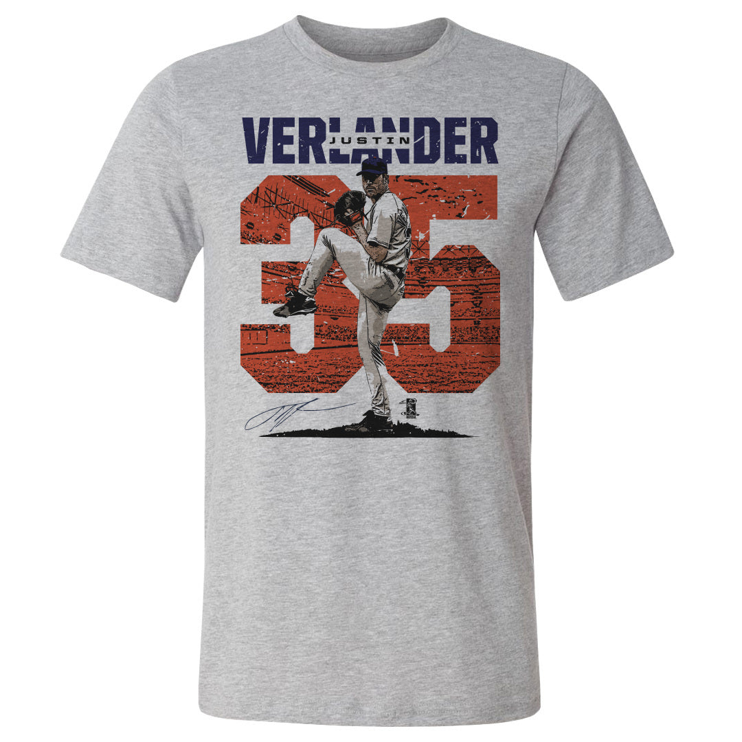 Justin Verlander Men&#39;s Cotton T-Shirt | 500 LEVEL