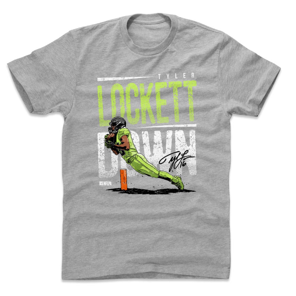 Tyler Lockett Shirt, Seattle Football Men's Cotton T-Shirt