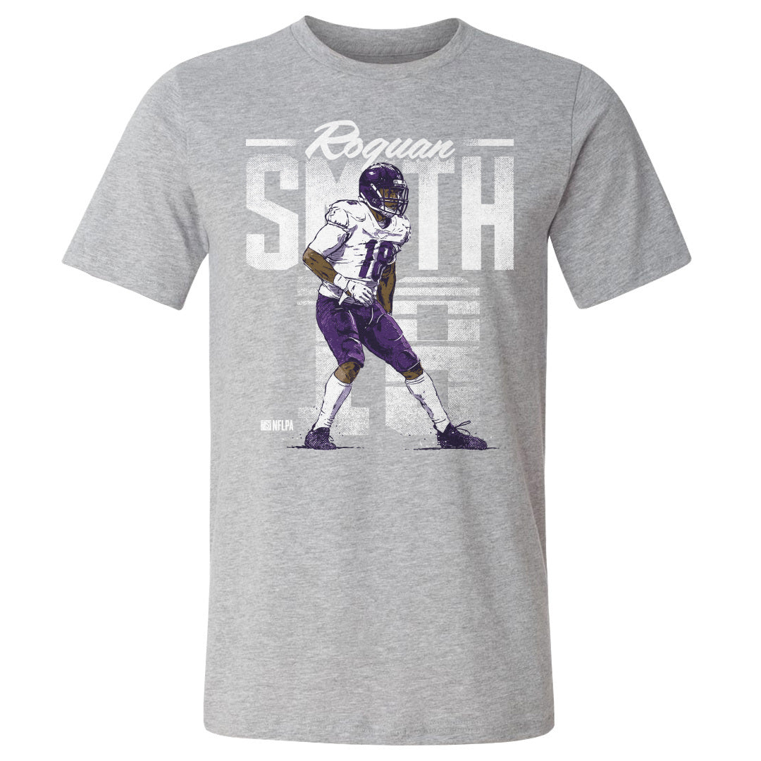 Roquan Smith Men&#39;s Cotton T-Shirt | 500 LEVEL