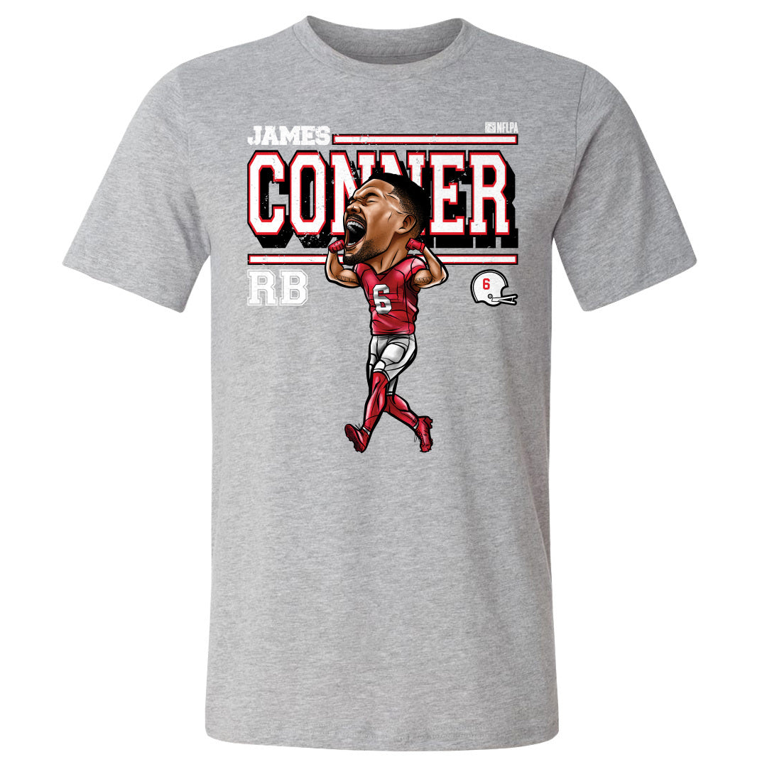 James Conner Name & Number T-Shirt - Black - Tshirtsedge