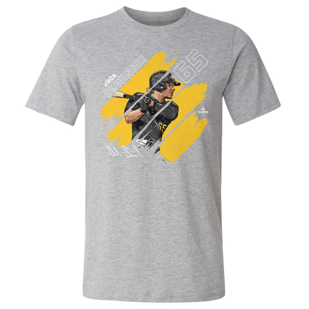 Oneil Cruz Kids T-Shirt - Tri Gray - Pittsburgh | 500 Level Major League Baseball Players Association (MLBPA)