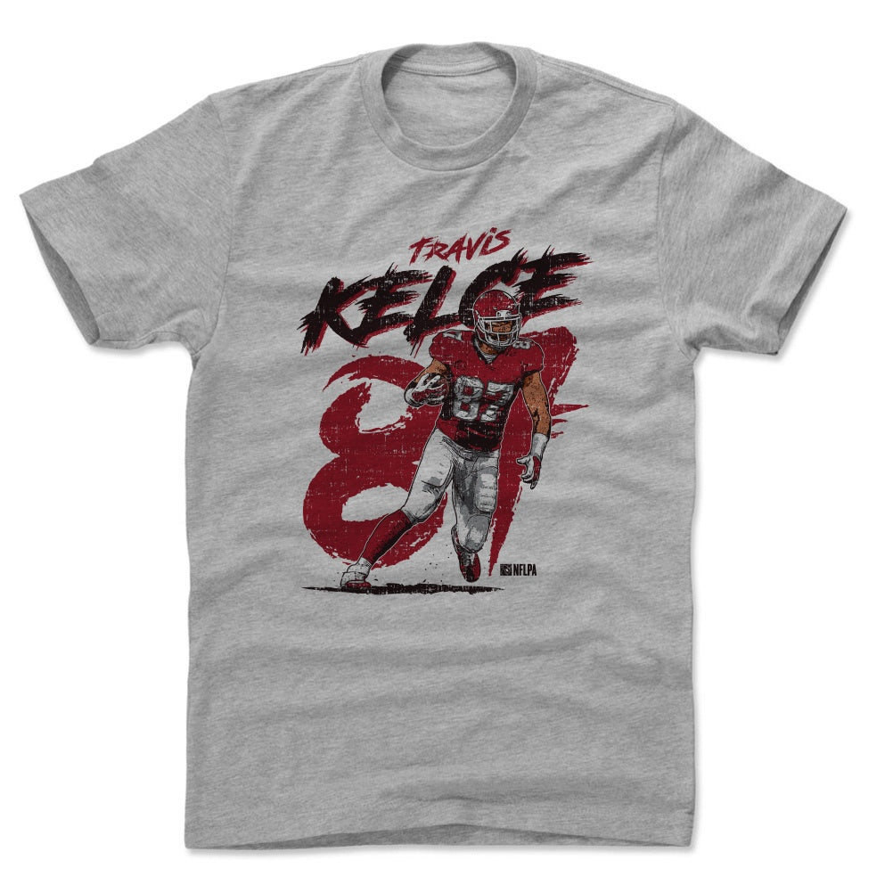 Travis Kelce Shirt, Kansas City Football Men's Cotton T-Shirt