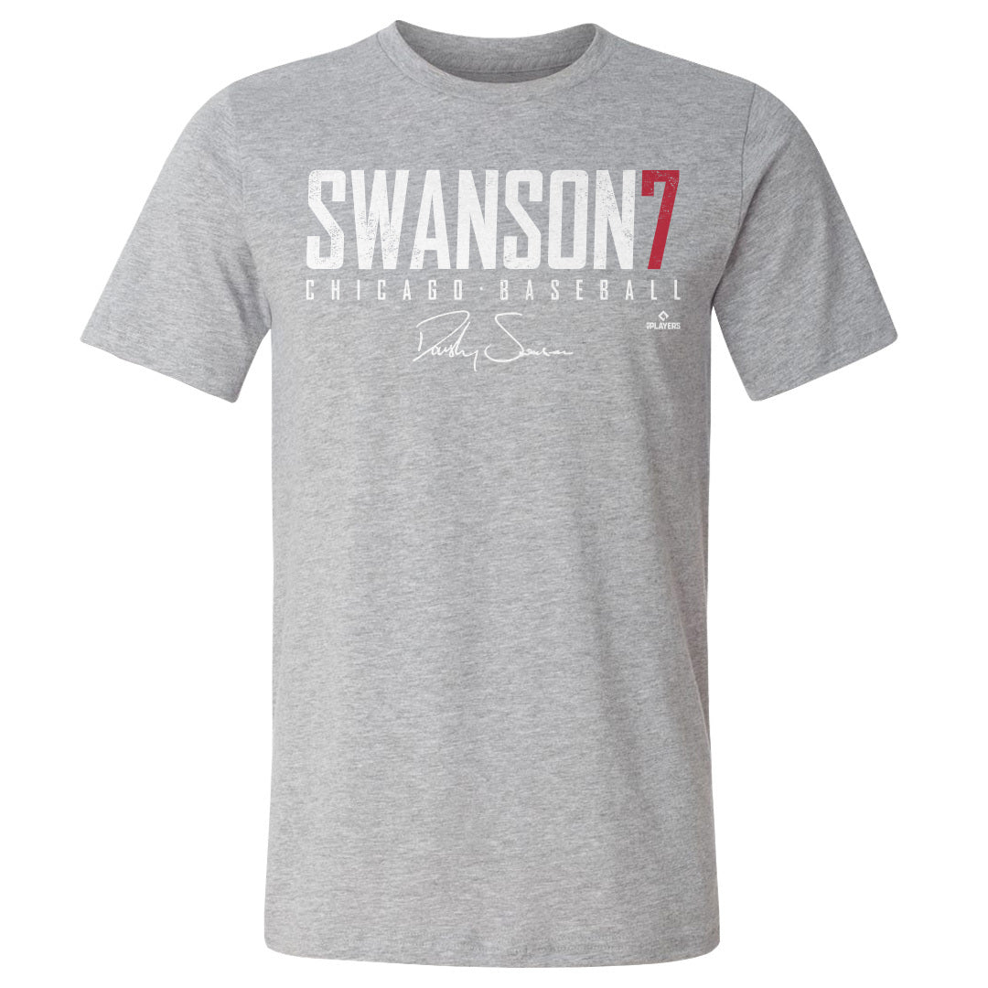 Dansby Swanson Men&#39;s Cotton T-Shirt | 500 LEVEL