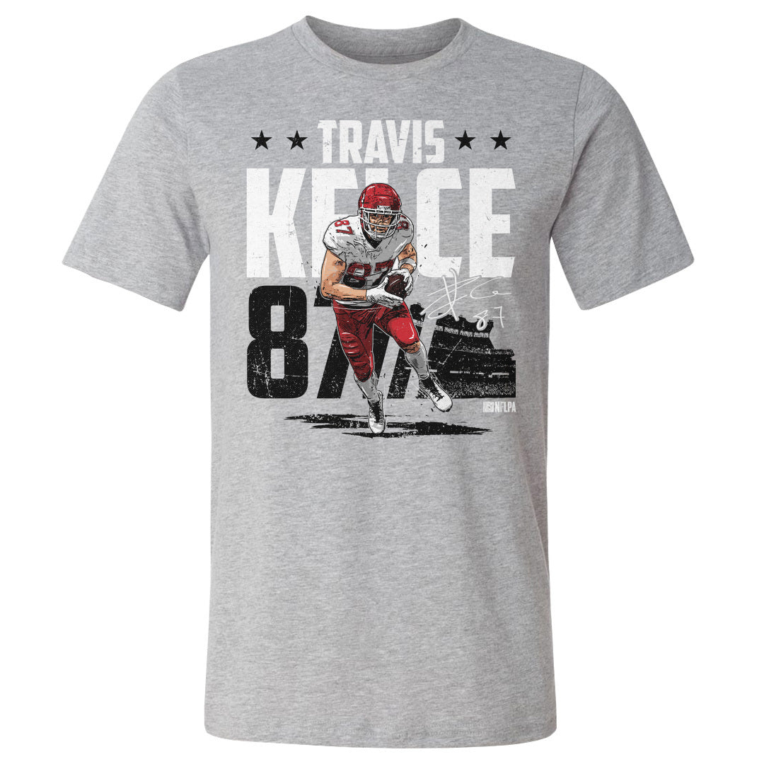 Travis Kelce Men&#39;s Cotton T-Shirt | 500 LEVEL