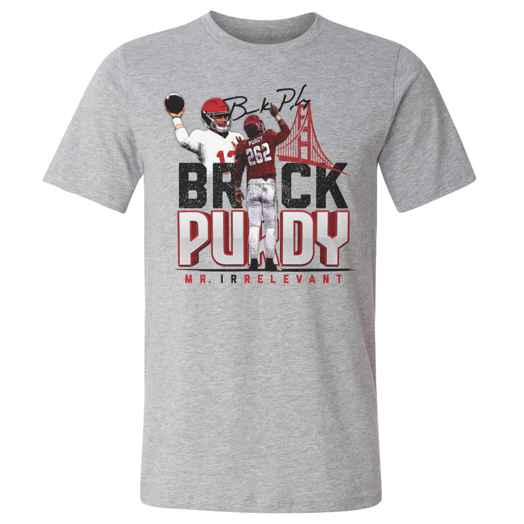 Brock Purdy Men&#39;s Cotton T-Shirt | 500 LEVEL