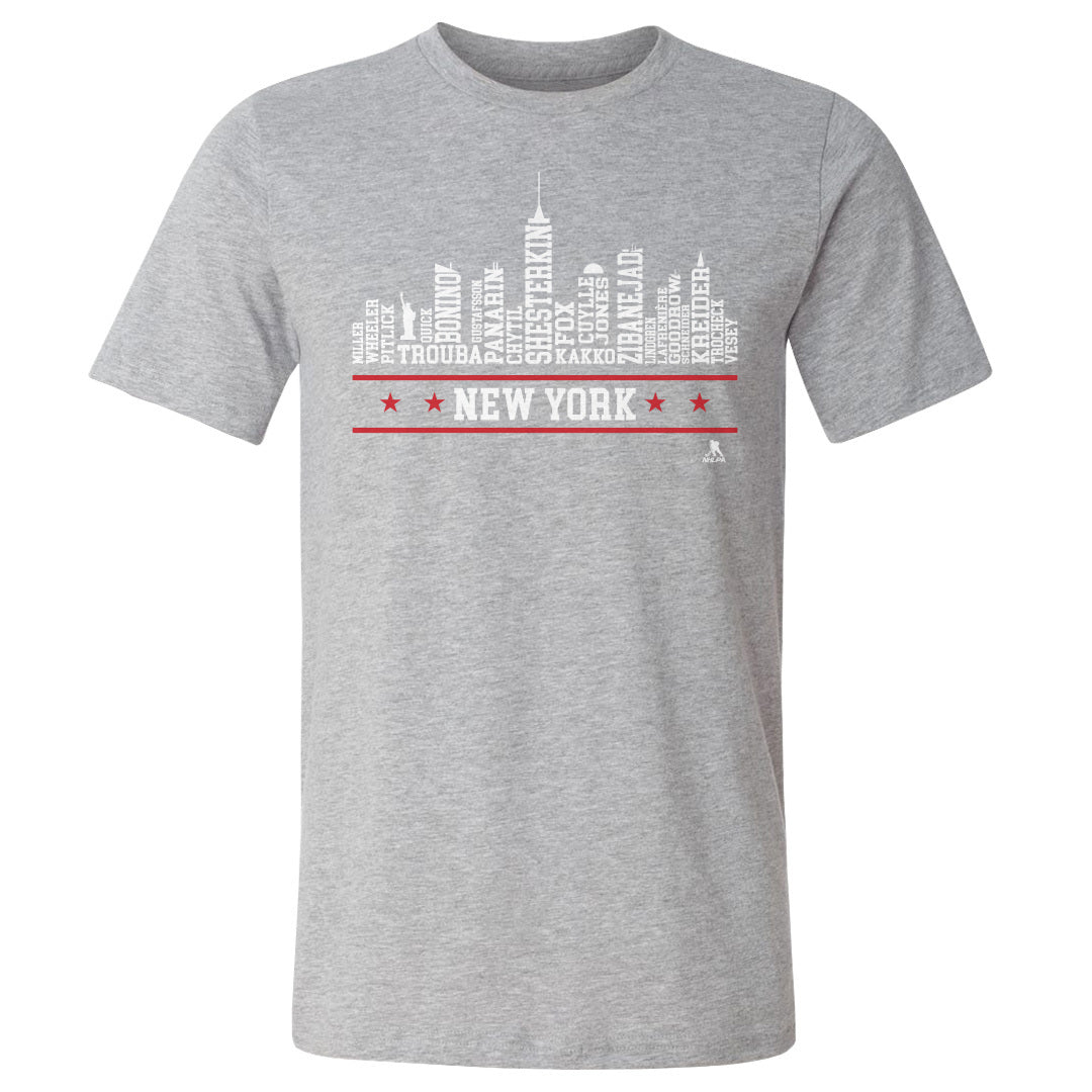 New York Men&#39;s Cotton T-Shirt | 500 LEVEL