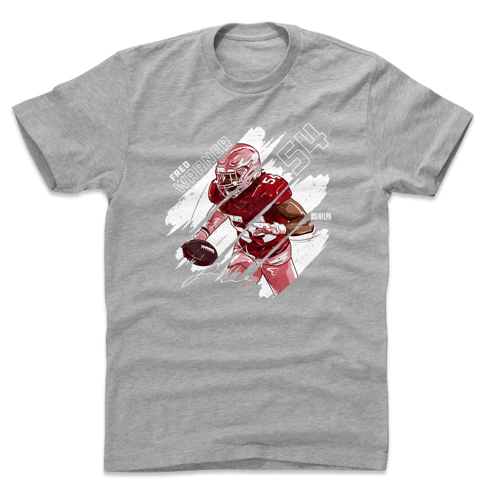 Fred Warner Shirt, San Francisco Football Men's Cotton T-Shirt