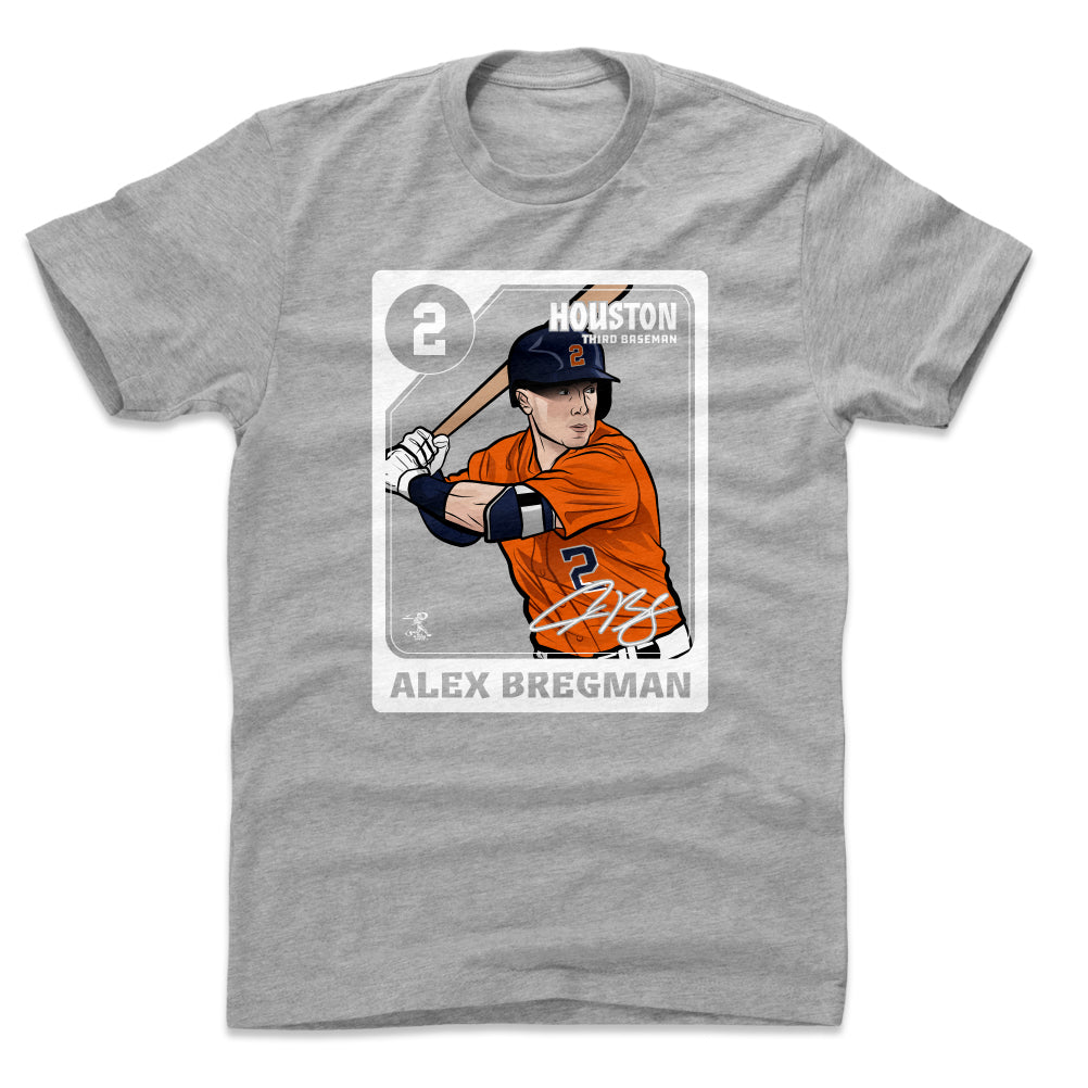 Houston Astros Men's 500 Level Alex Bregman Houston Navy T-Shirt