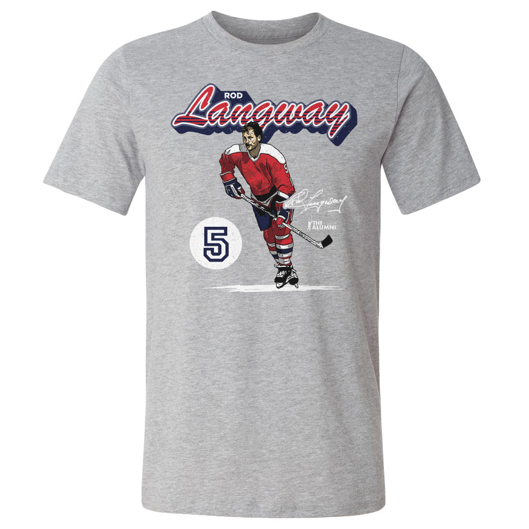 Rod Langway Men&#39;s Cotton T-Shirt | 500 LEVEL