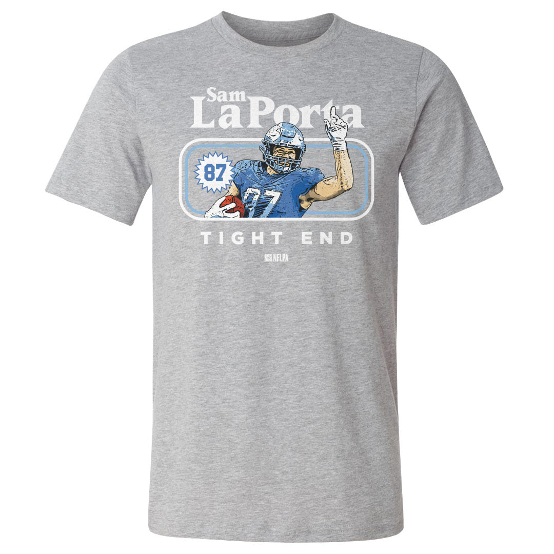 Sam LaPorta Men&#39;s Cotton T-Shirt | 500 LEVEL