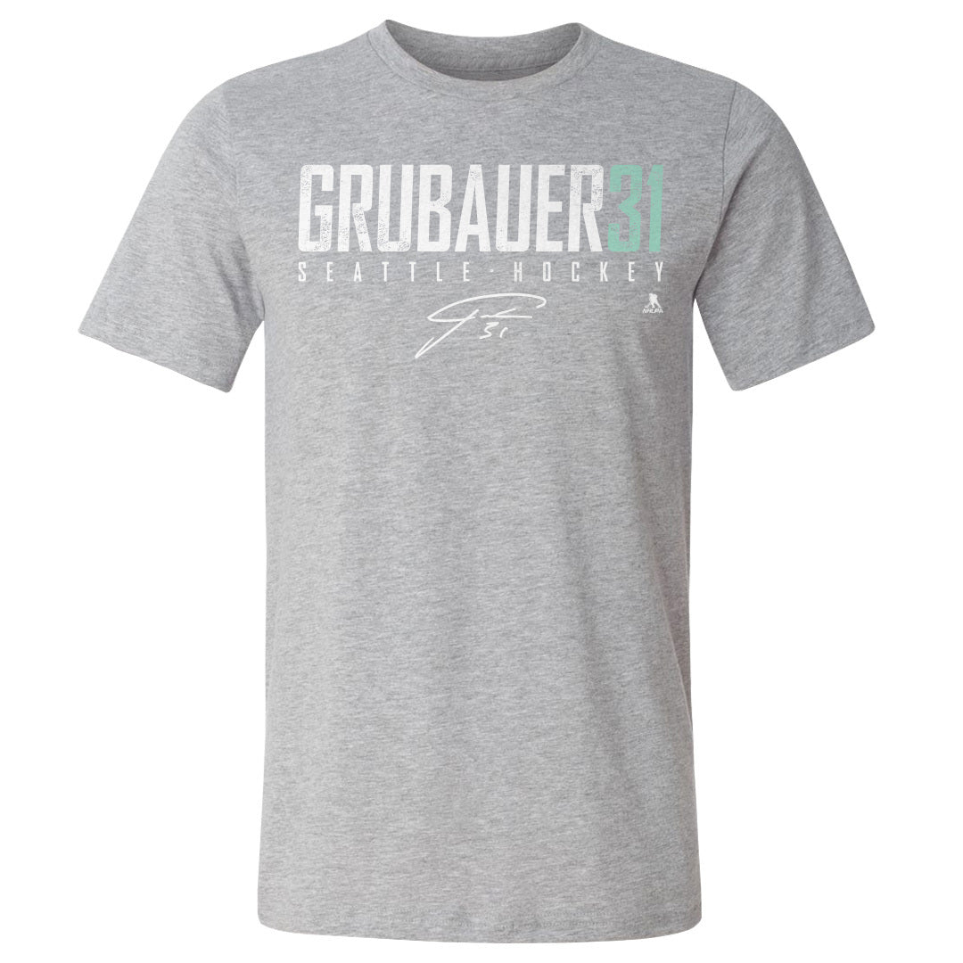 Philipp Grubauer Men&#39;s Cotton T-Shirt | 500 LEVEL