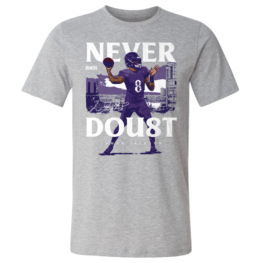 Lamar Jackson Shirt  Baltimore Football Men's Cotton T-Shirt