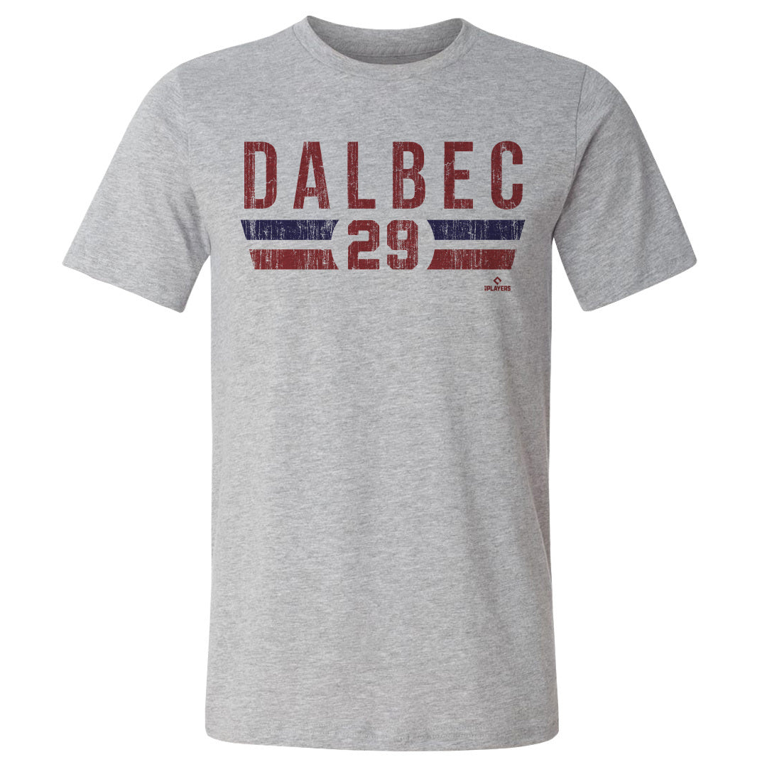  500 LEVEL Bobby Dalbec 3/4 Sleeve Raglan T-Shirt - Bobby Dalbec  Boston Font : Sports & Outdoors