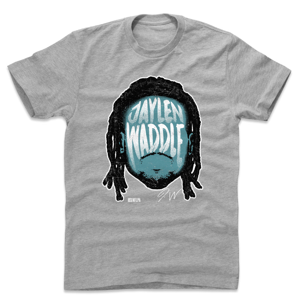 Jaylen Waddle Shirt, Miami Football Men's Cotton T-Shirt