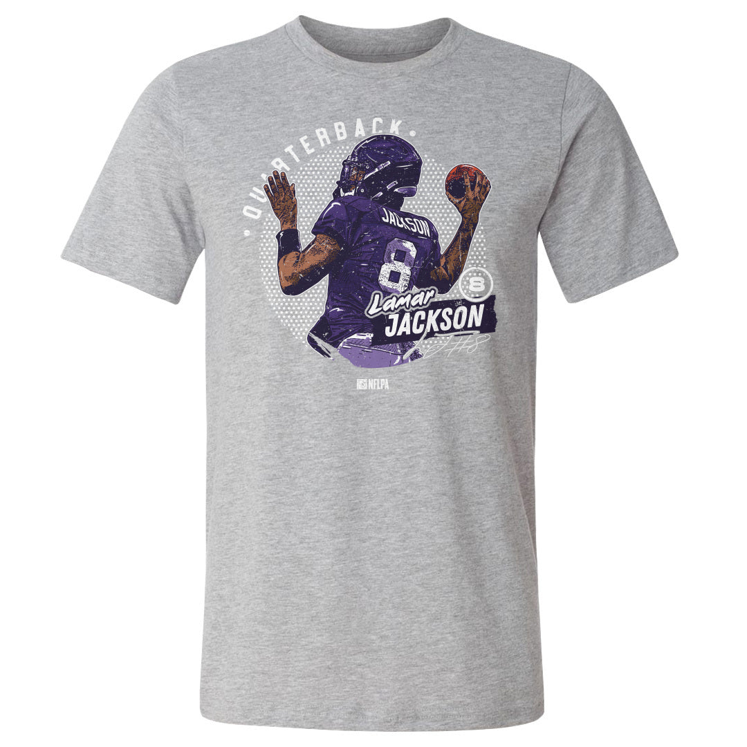 Lamar Jackson Men&#39;s Cotton T-Shirt | 500 LEVEL