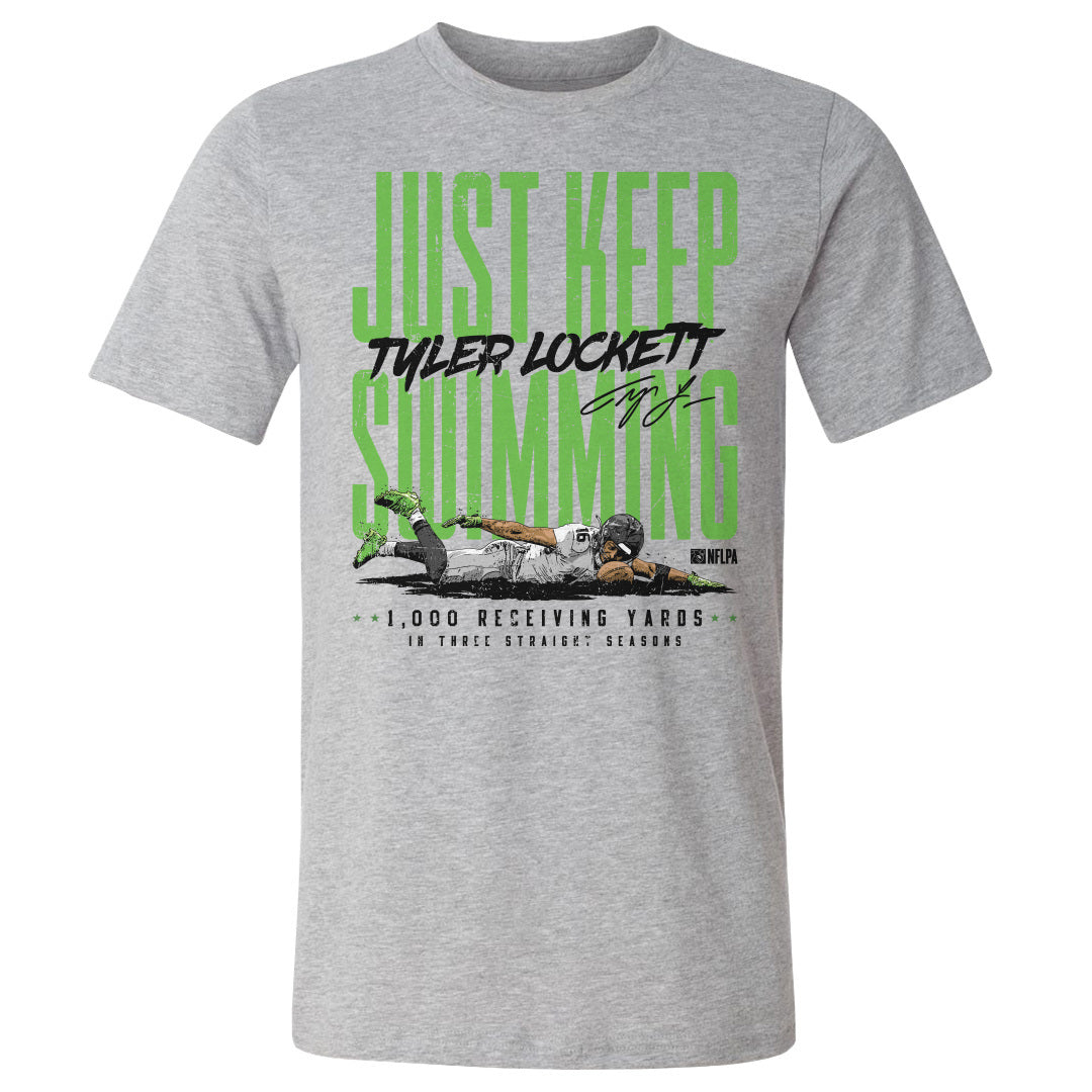 Tyler Lockett Shirt, Seattle Football Men's Cotton T-Shirt