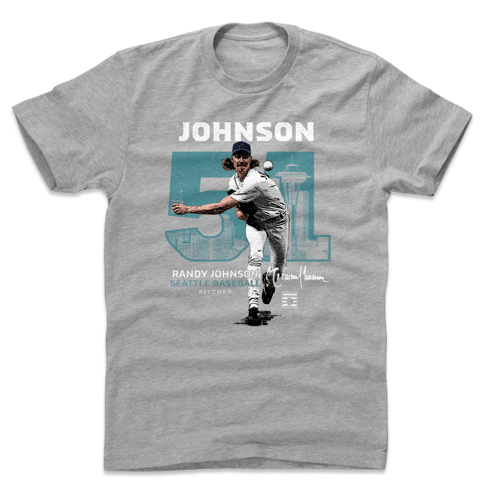 Randy Johnson Baseball Tee Shirt  Seattle Baseball Hall of Fame