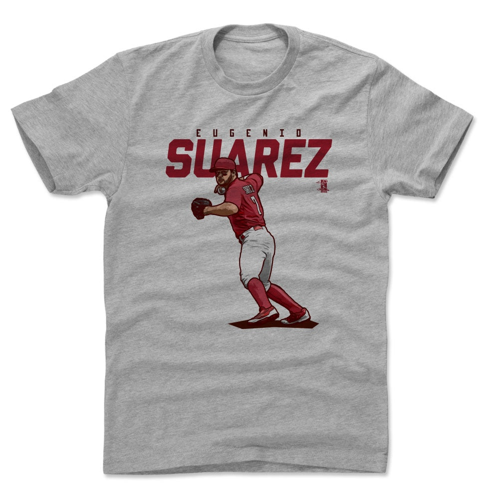 Eugenio Suarez Baseball Tee Shirt, Cincinnati Baseball Men's Baseball T- Shirt