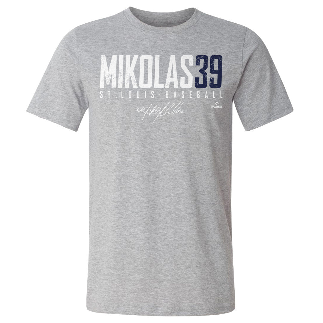  500 LEVEL Miles Mikolas Shirt (Cotton, Small, Heather