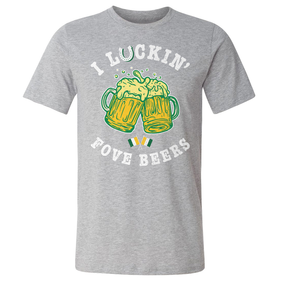 St. Patrick&#39;s Day Men&#39;s Cotton T-Shirt | 500 LEVEL