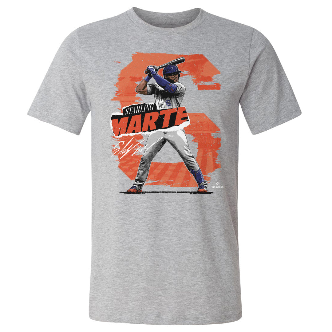 Mens MLB Team Apparel New York Mets STARLING MARTE Baseball Shirt