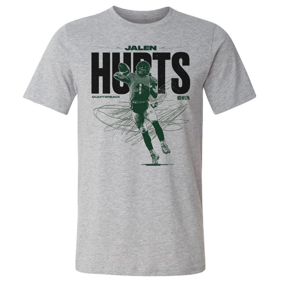 Jalen Hurts Men&#39;s Cotton T-Shirt | 500 LEVEL