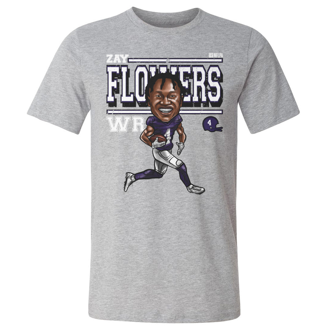 Zay Flowers Men&#39;s Cotton T-Shirt | 500 LEVEL