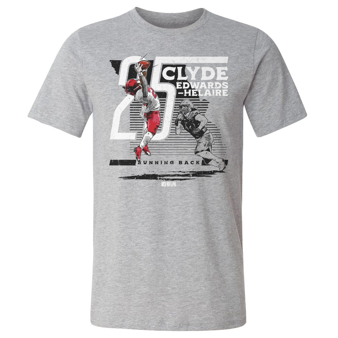 Clyde Edwards-Helaire Men&#39;s Cotton T-Shirt | 500 LEVEL