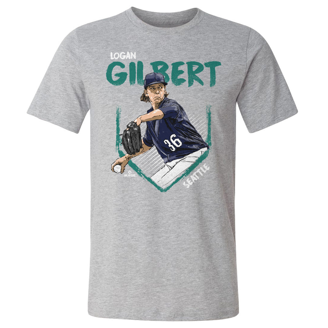 Logan Gilbert Men&#39;s Cotton T-Shirt | 500 LEVEL