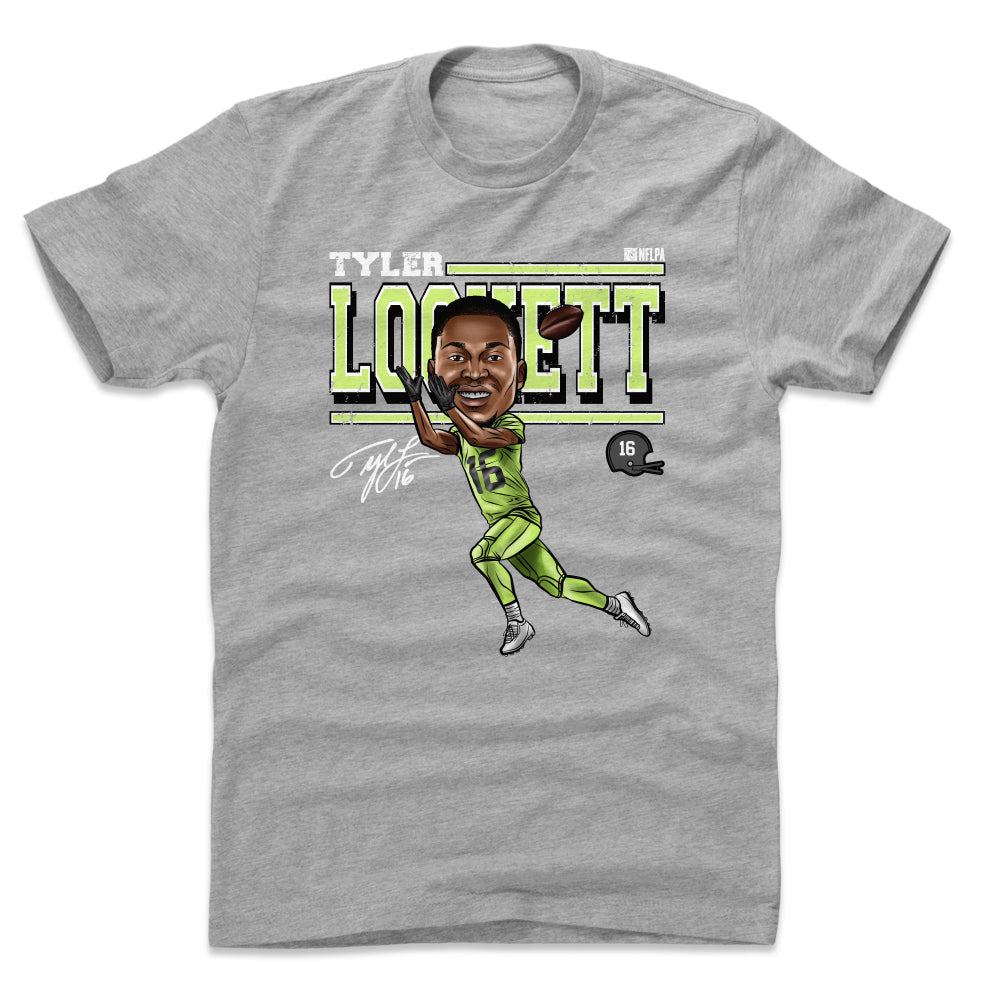 Tyler Lockett Shirt, Seattle Football Men's Cotton T-Shirt