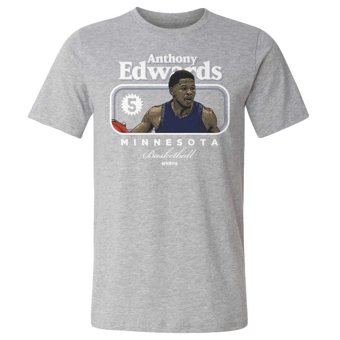 Anthony Edwards Men&#39;s Cotton T-Shirt | 500 LEVEL