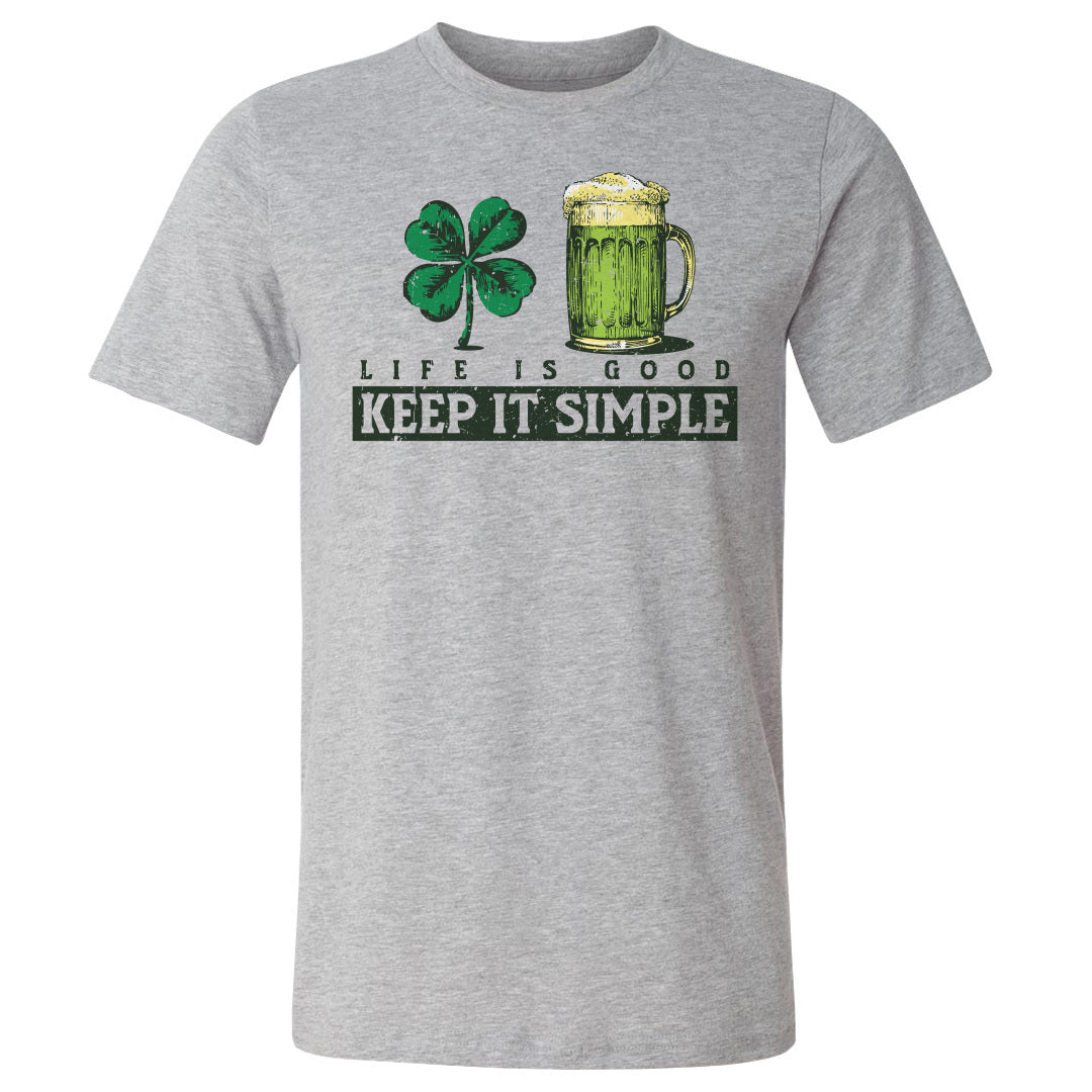 St. Patrick&#39;s Day Men&#39;s Cotton T-Shirt | 500 LEVEL