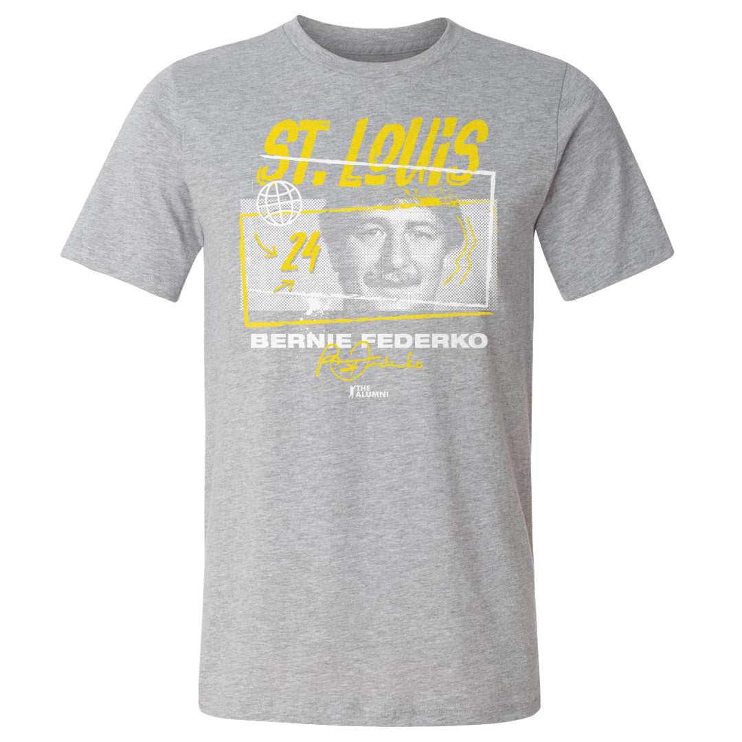 Bernie Federko Men&#39;s Cotton T-Shirt | 500 LEVEL