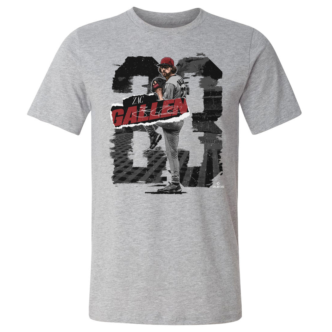 Zac Gallen Shirt, Arizona Baseball Men's Cotton T-Shirt