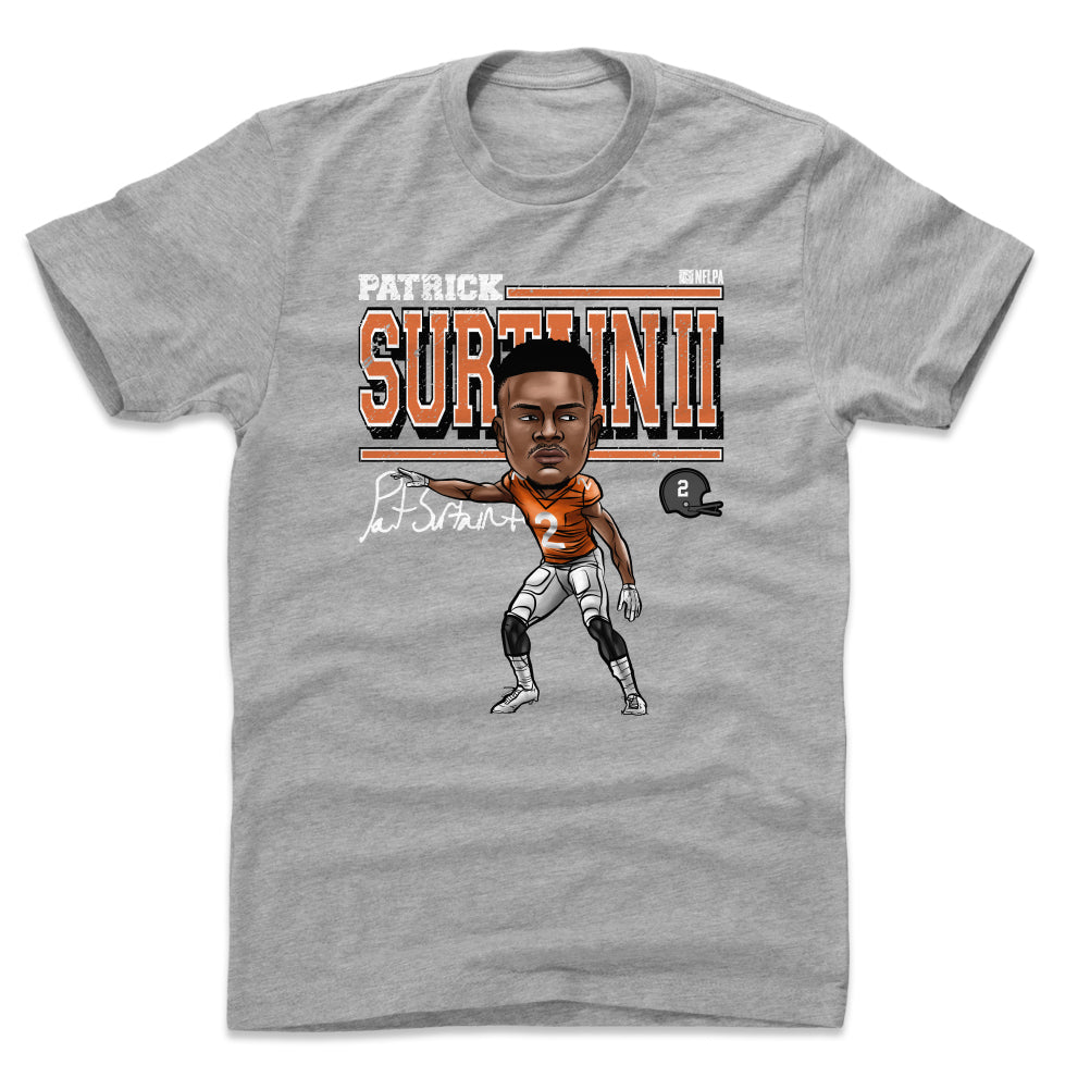 Patrick Surtain II Shirt, Denver Football Men's Cotton T-Shirt