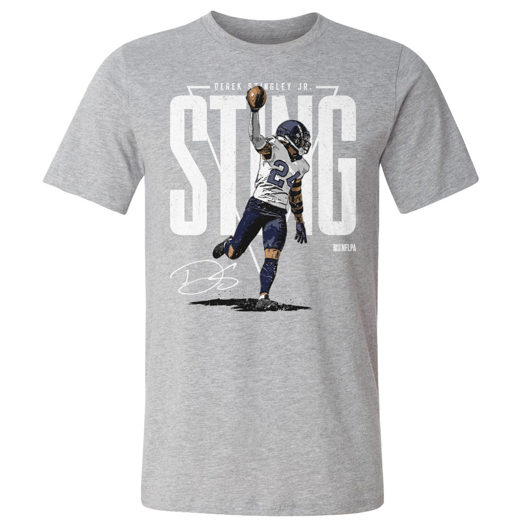 Derek Stingley Jr. Men&#39;s Cotton T-Shirt | 500 LEVEL