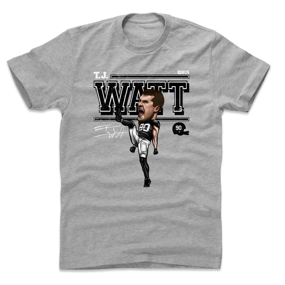 T.J. Watt Shirt, Pittsburgh Football Men's Cotton T-Shirt