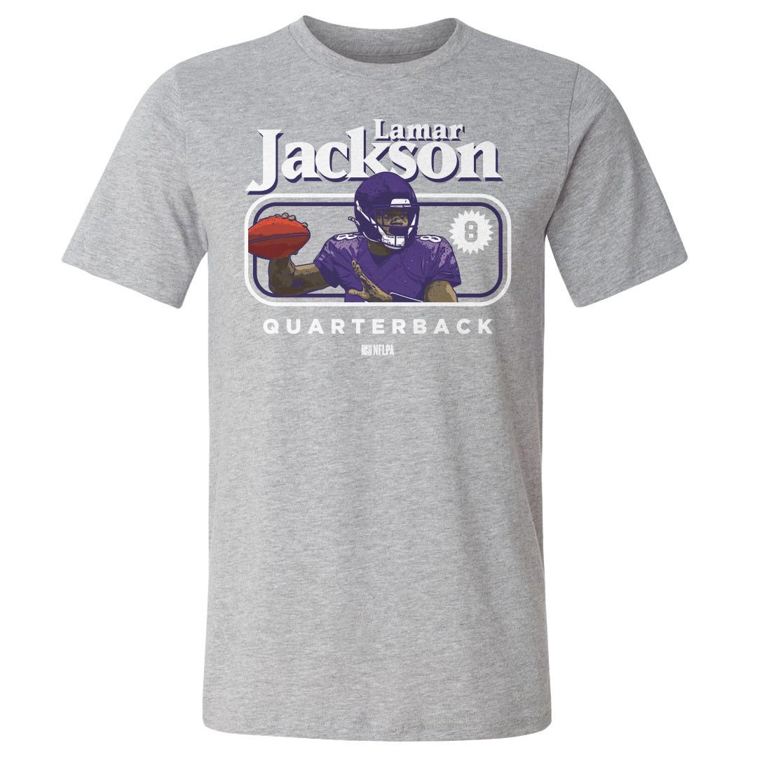 Lamar Jackson Men&#39;s Cotton T-Shirt | 500 LEVEL