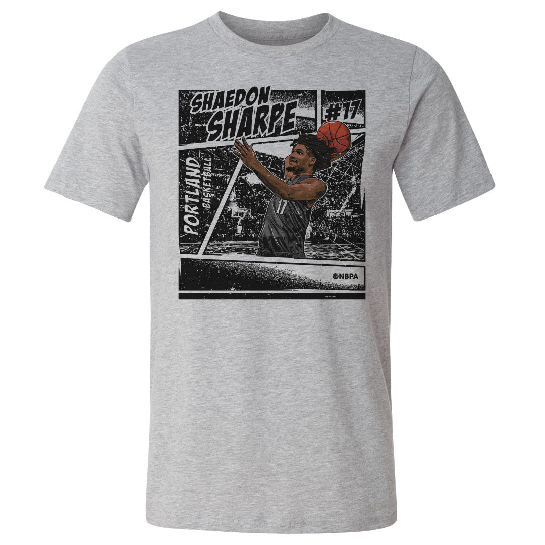 Shaedon Sharpe Men&#39;s Cotton T-Shirt | 500 LEVEL