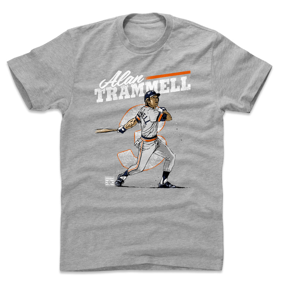 Retro Astros Fastball T-Shirt - Heather Grey XXL