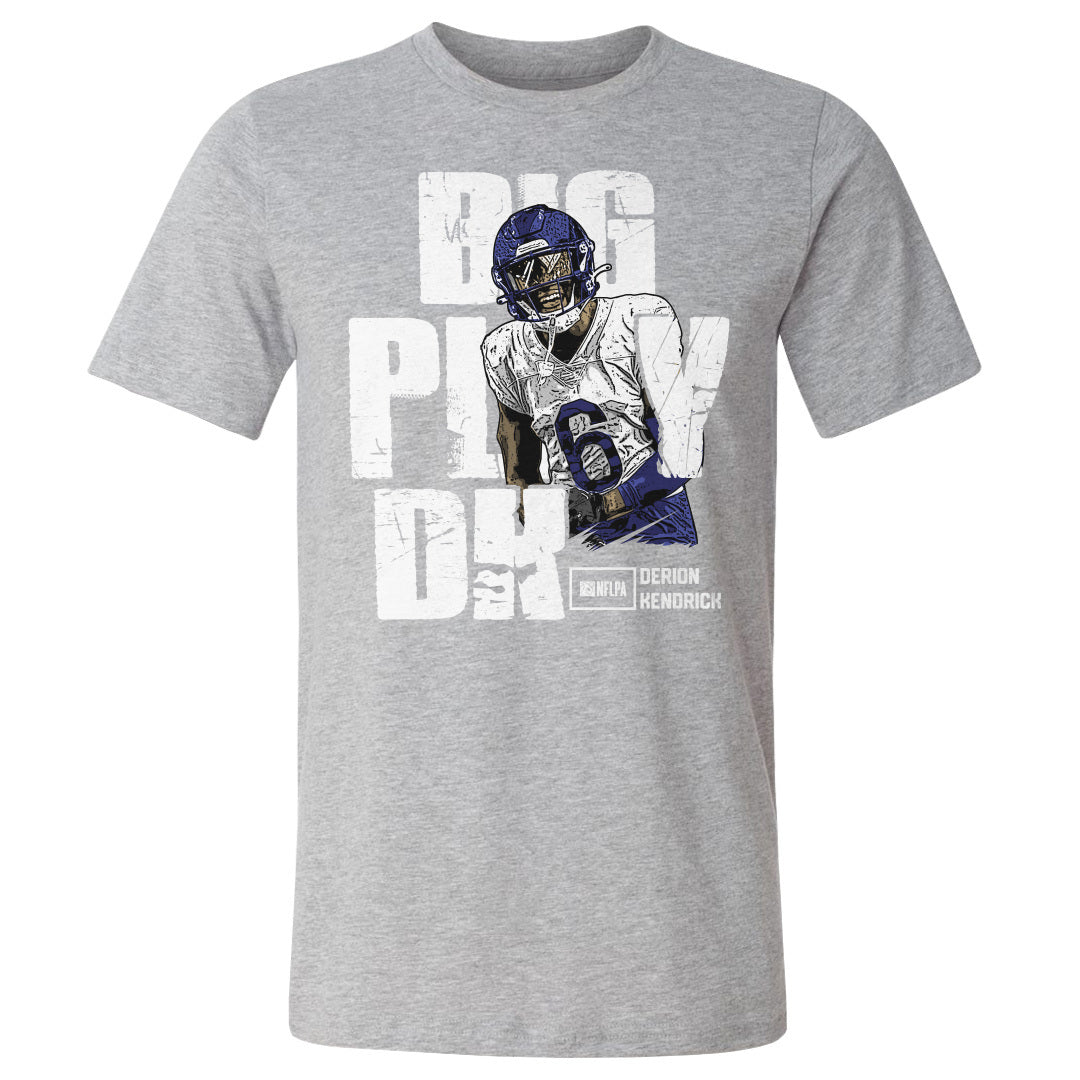 Derion Kendrick Shirt, Los Angeles Football Men's Cotton T-Shirt