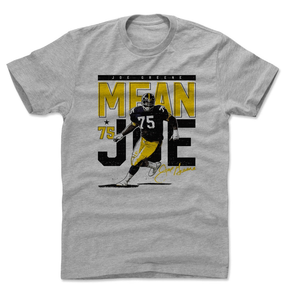 Men's 500 Level Mean Joe Greene Pittsburgh White T-Shirt