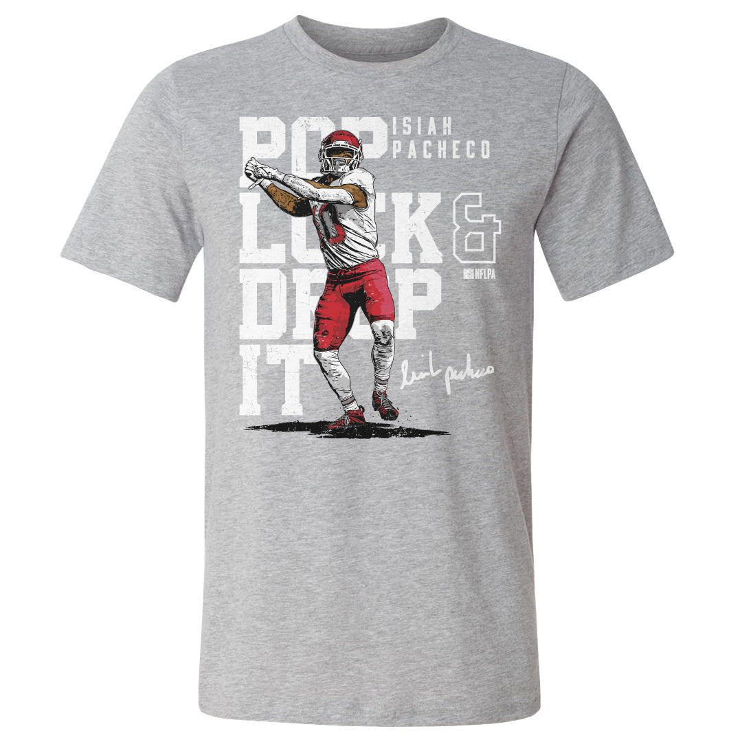 Isiah Pacheco Shirt, Kansas City Football Men's Cotton T-Shirt