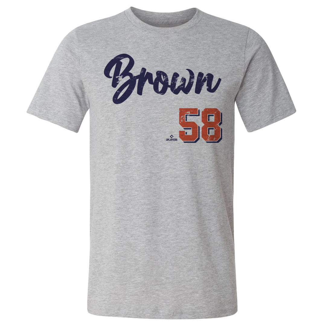 Hunter Brown Men&#39;s Cotton T-Shirt | 500 LEVEL