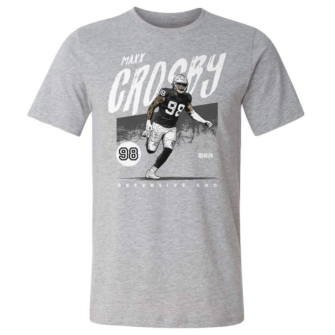 Maxx Crosby Men&#39;s Cotton T-Shirt | 500 LEVEL