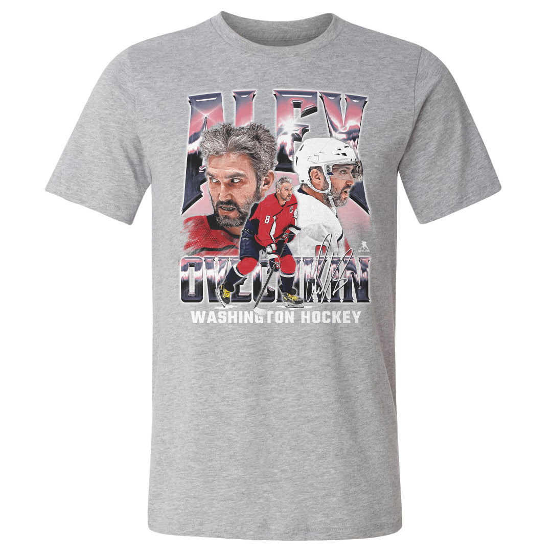 Alex Ovechkin Men&#39;s Cotton T-Shirt | 500 LEVEL