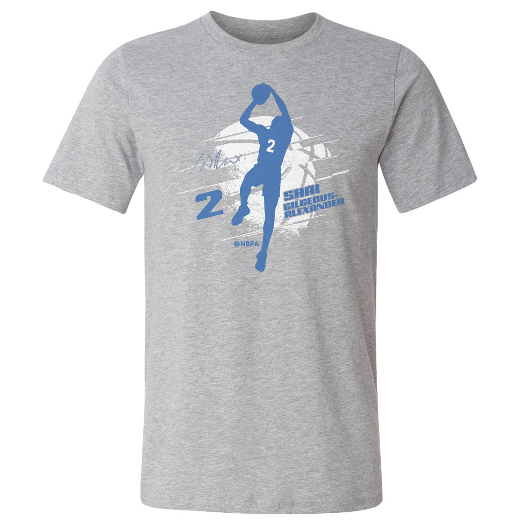 Shai Gilgeous-Alexander Men&#39;s Cotton T-Shirt | 500 LEVEL