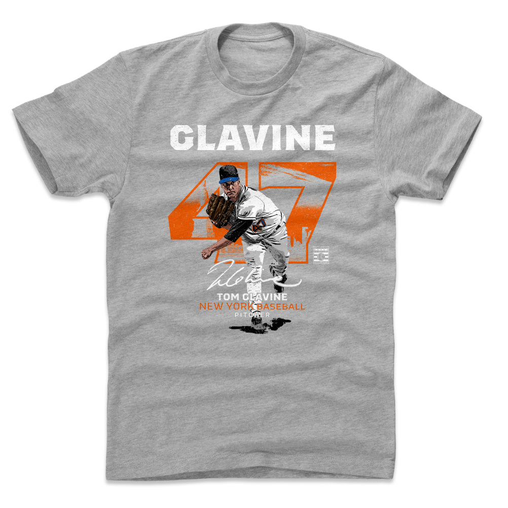 Tom Glavine Men&#39;s Cotton T-Shirt | 500 LEVEL