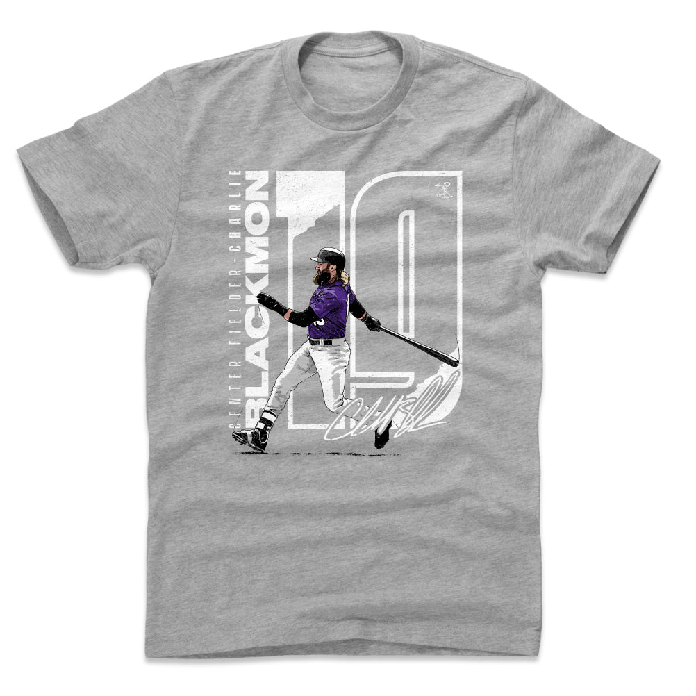 Official Charlie Blackmon Chuck Nasty Tee, Denver Baseball Gear or  Collection