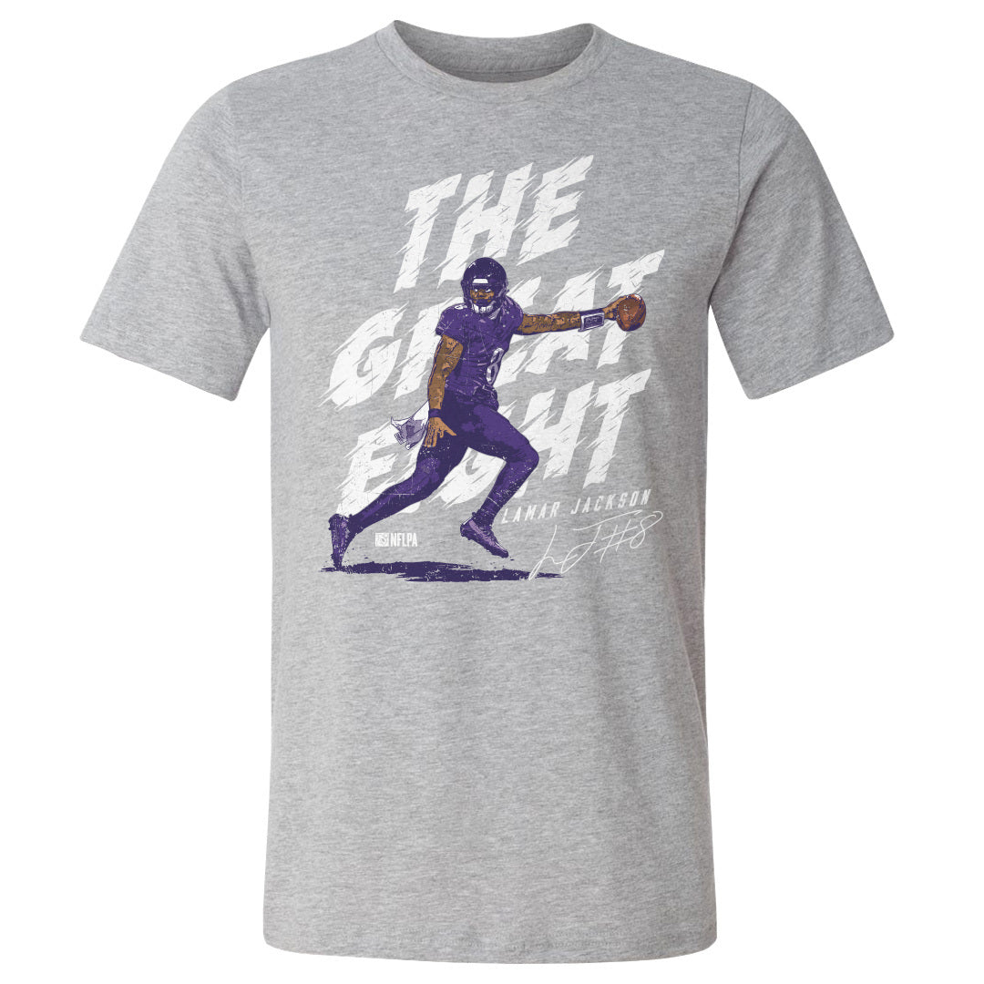 Lamar Jackson Men&#39;s Cotton T-Shirt | 500 LEVEL